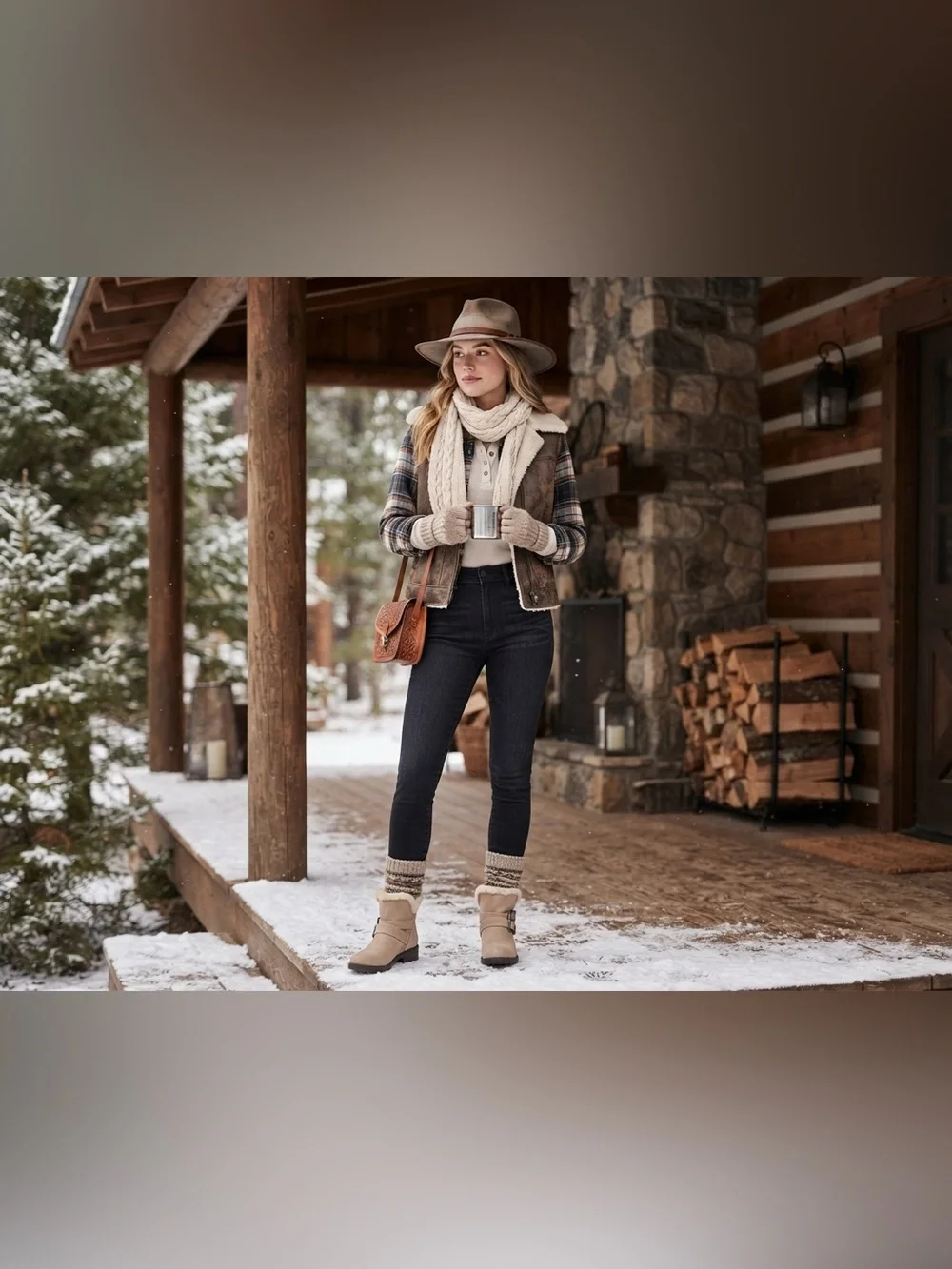 Universal Thread tan faux-suede double-buckle moto ankle boots feature a plush